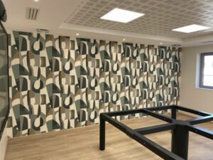 Bandes – joints – rénovation – maison complexe – décoration - papier peint